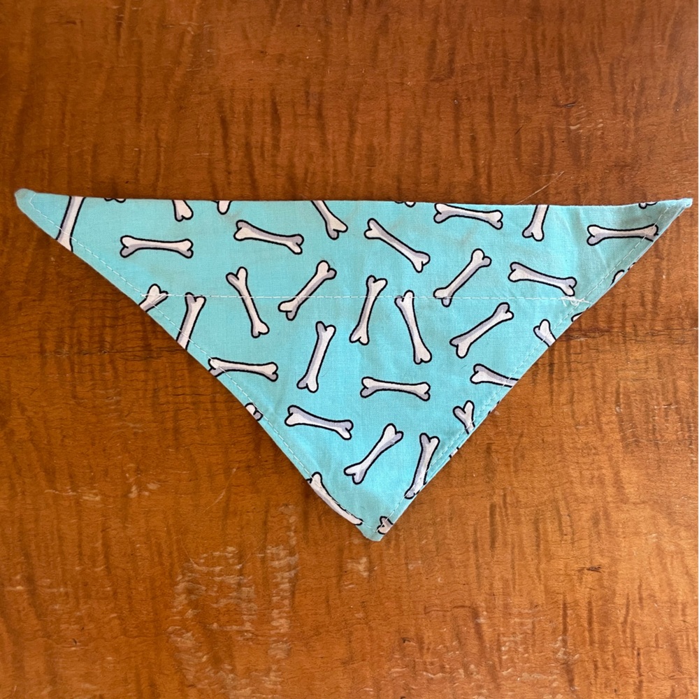 Dog Bones Bandana Collar Scarf